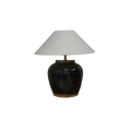 Glazed Vintage Pot Lamp image 0