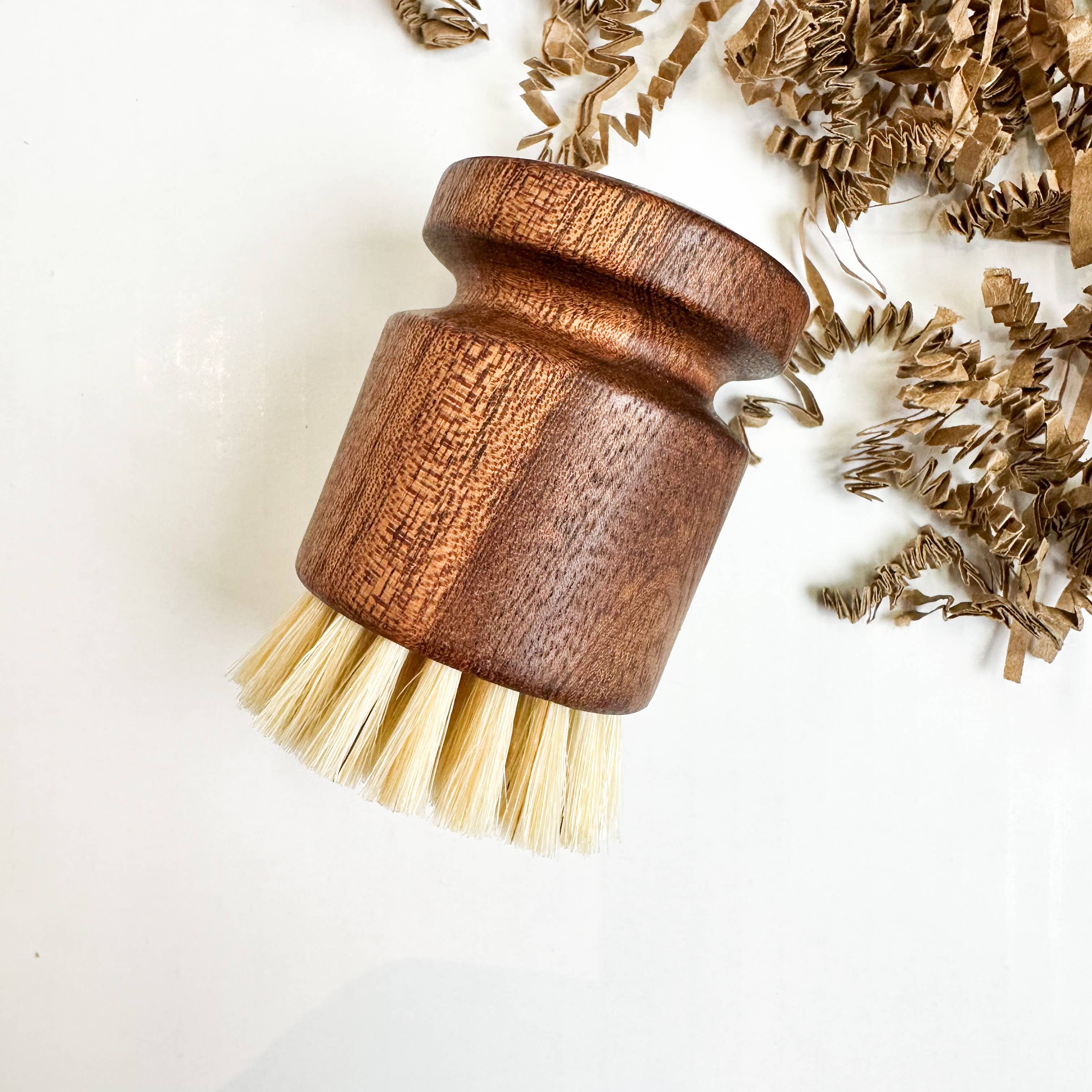 Plastic Free Kitchen Brush with Natural Bristles