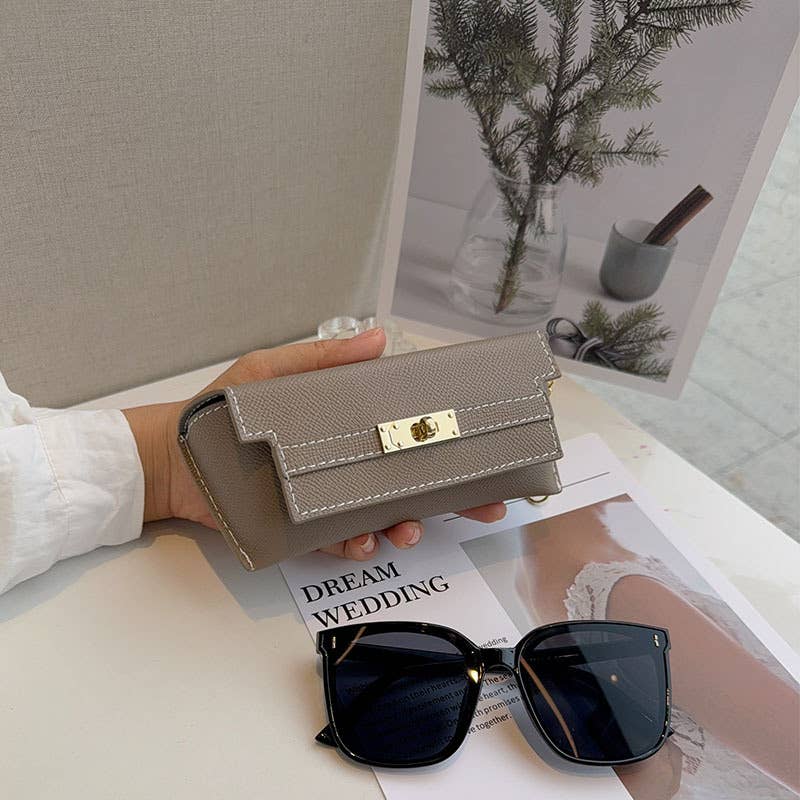 Structured Sunglasses Case Premium Travel Pouch