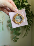 Vintage Inspired Round Miniature Magnet