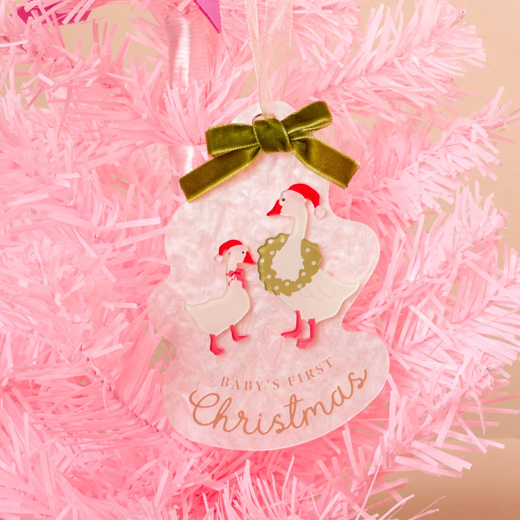 Acrylic Ornament-Baby's First Christmas 2026
