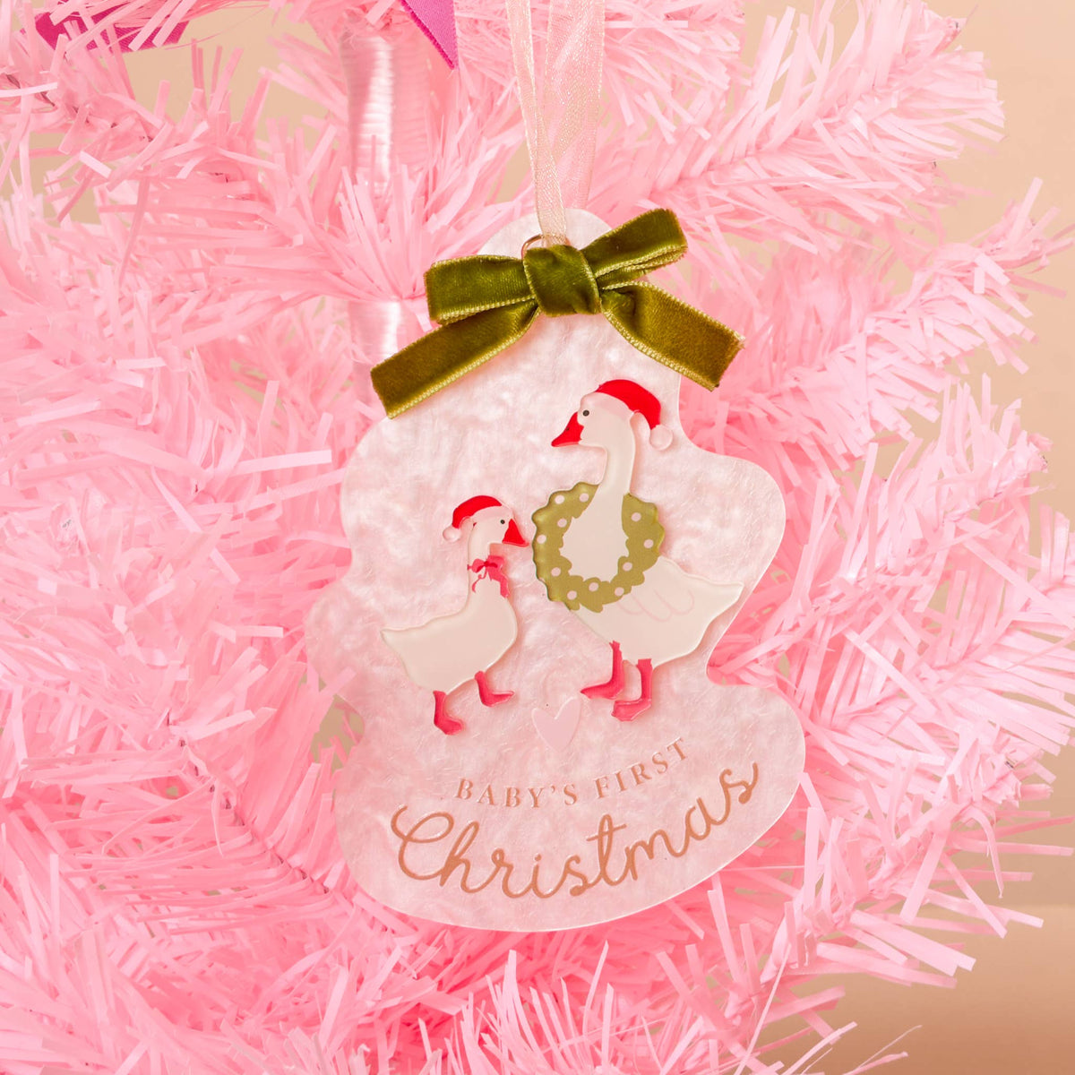 Acrylic Ornament-Baby's First Christmas 2026