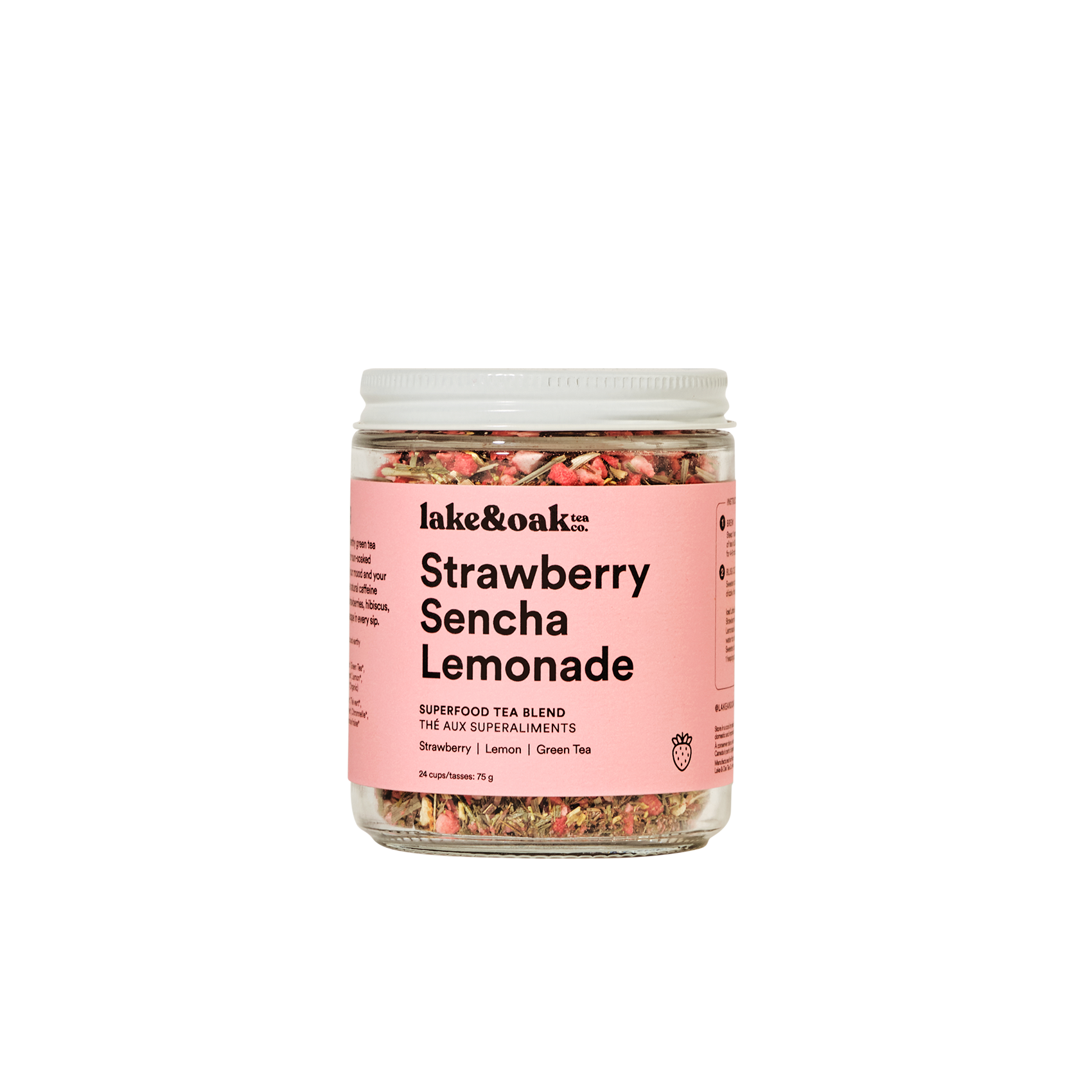 Strawberry Sencha Lemonade - Superfood Tea Blend