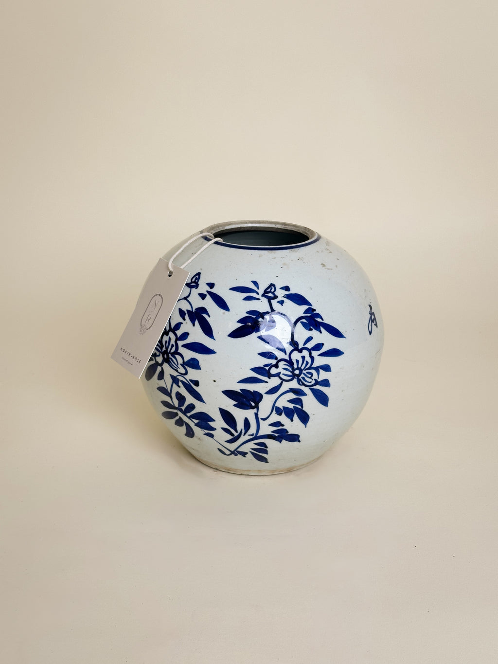 Vintage Porcelain Ginger Jar image 0
