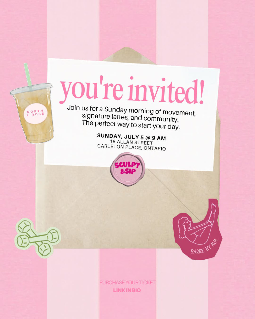 Sculpt & Sip - July 5