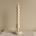 Chloe Twisted Taper Candle image 0