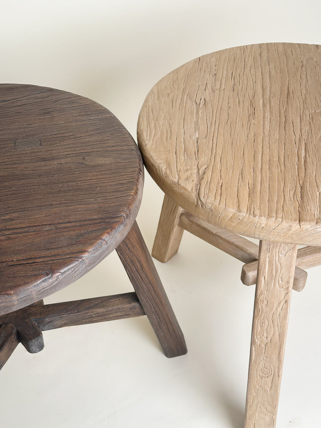 Elm Wood Side Table image 6