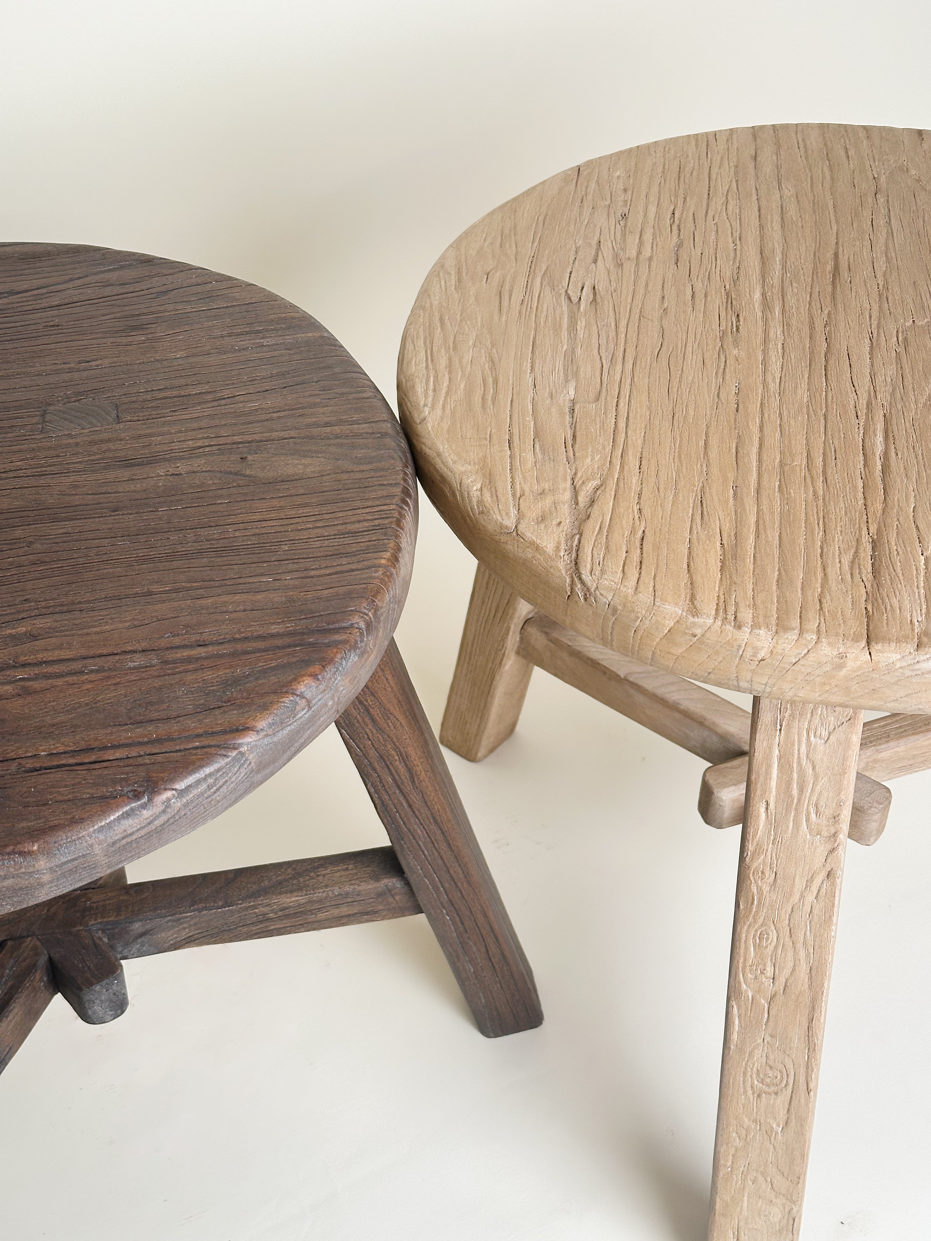 Elm Wood Side Table image 6