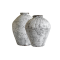 Vintage White Pot image 0