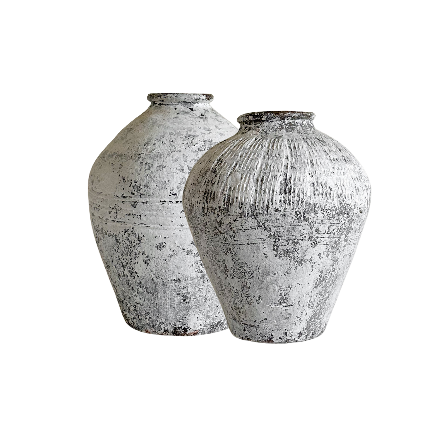 Vintage White Pot image 0