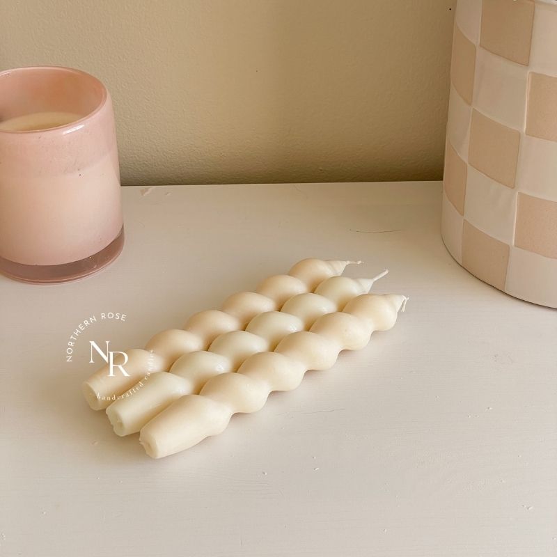 Chloe Twisted Taper Candle image 5