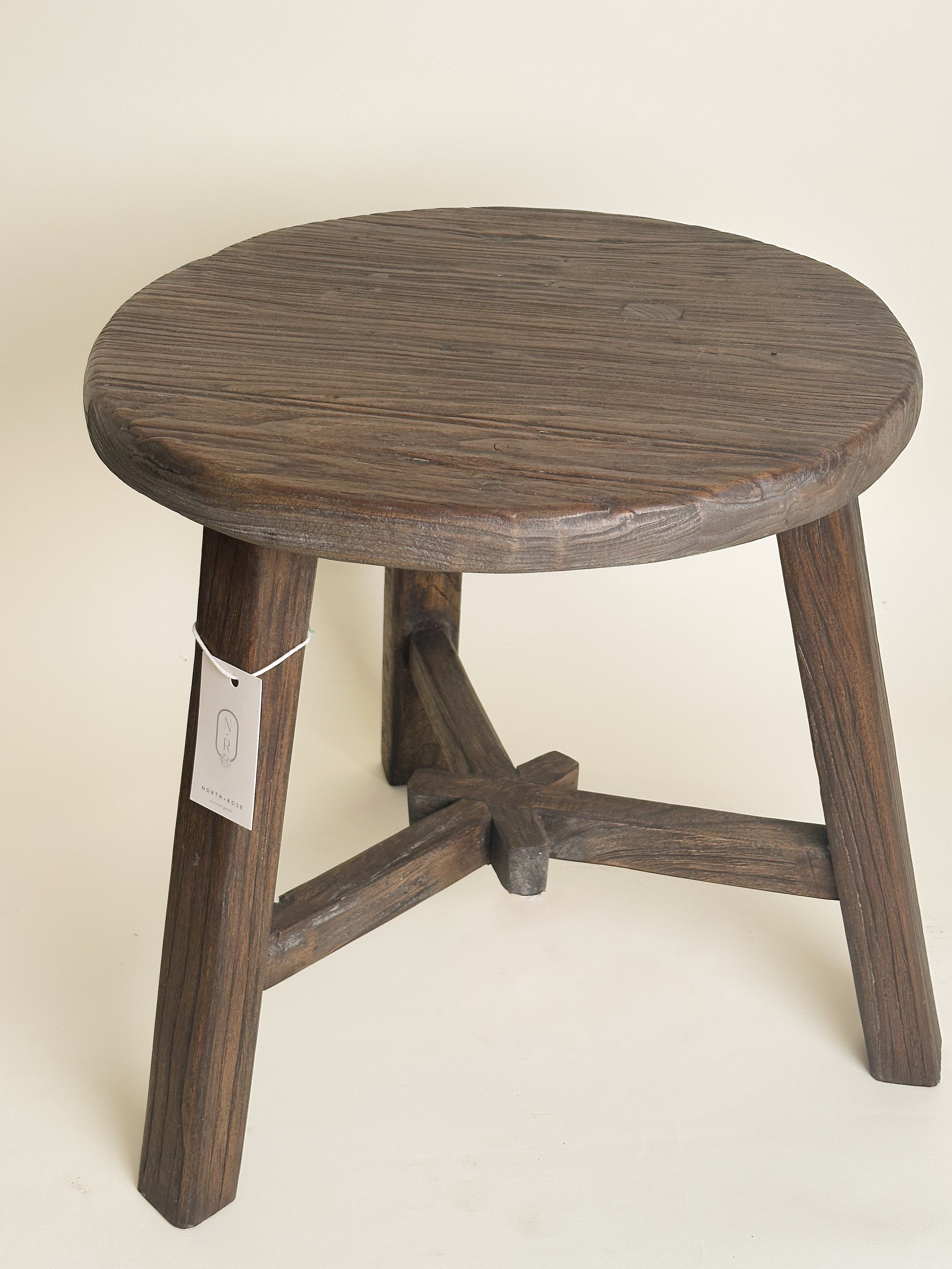Elm Wood Side Table image 5