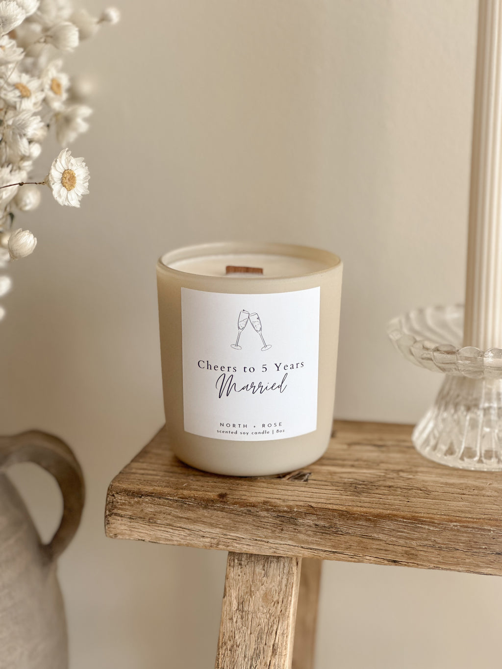 Personalized Custom Candle image 1