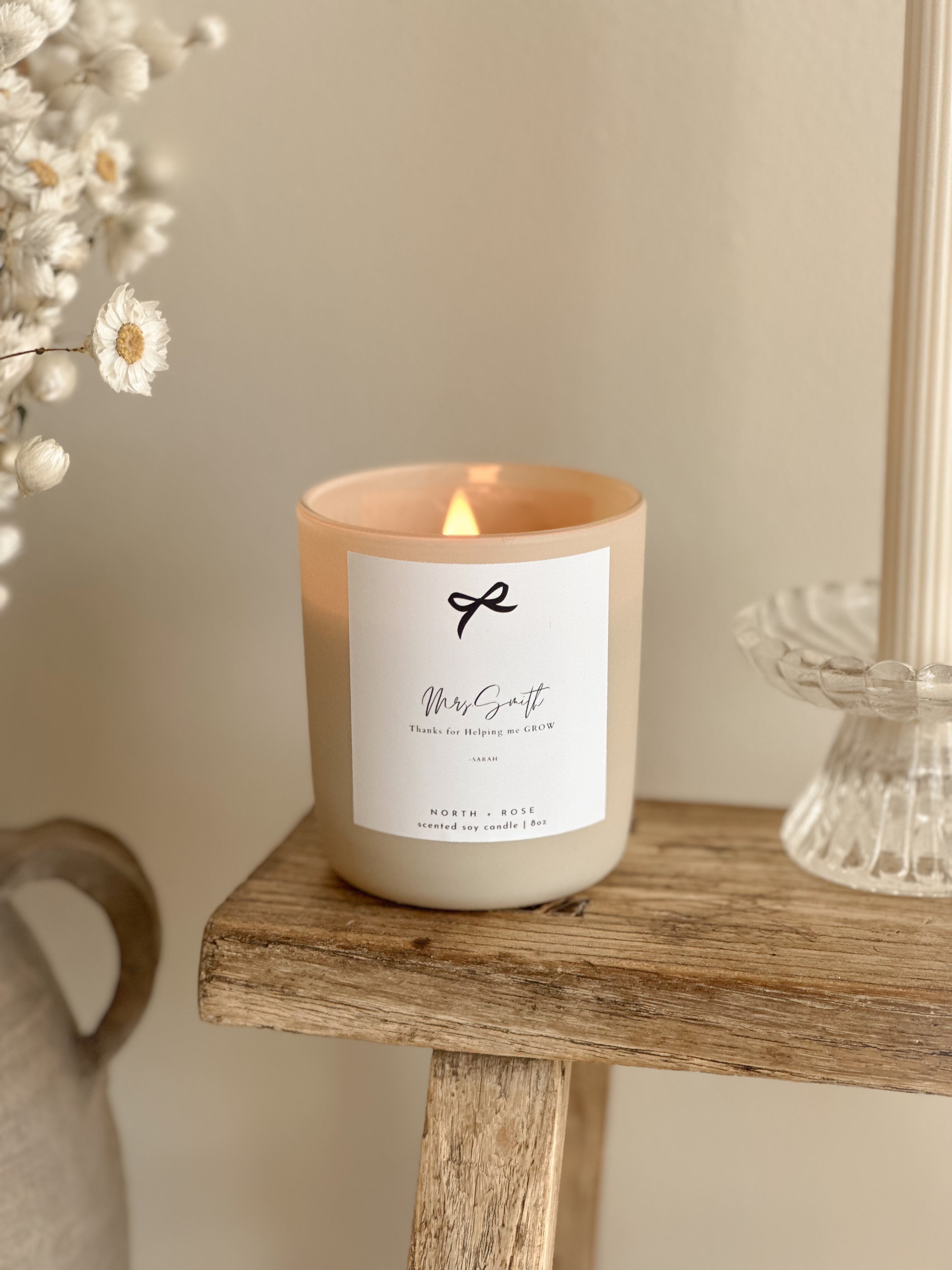 Personalized Custom Candle image 8
