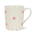 Petite Hearts on Scalloped Mug