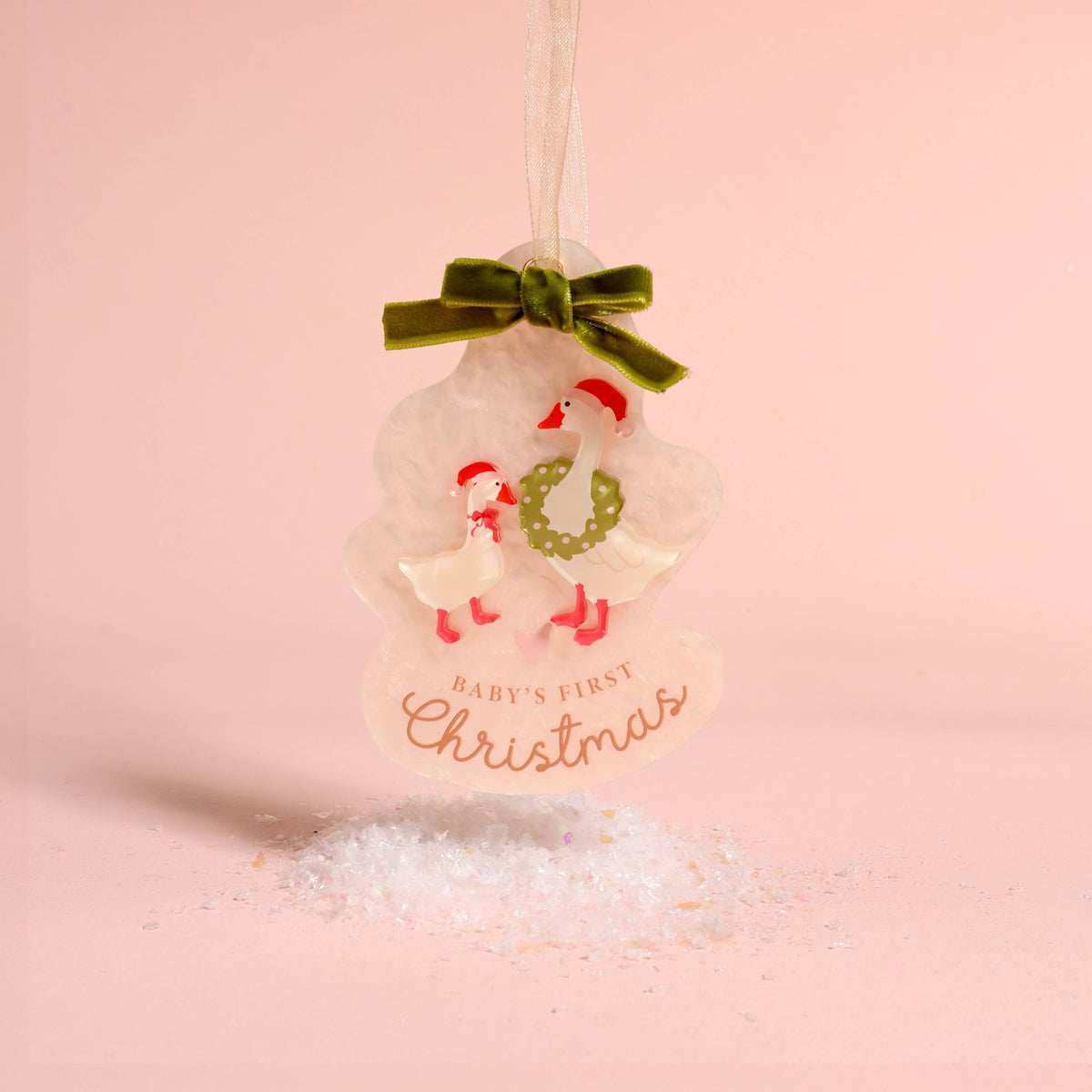 Acrylic Ornament-Baby's First Christmas 2026