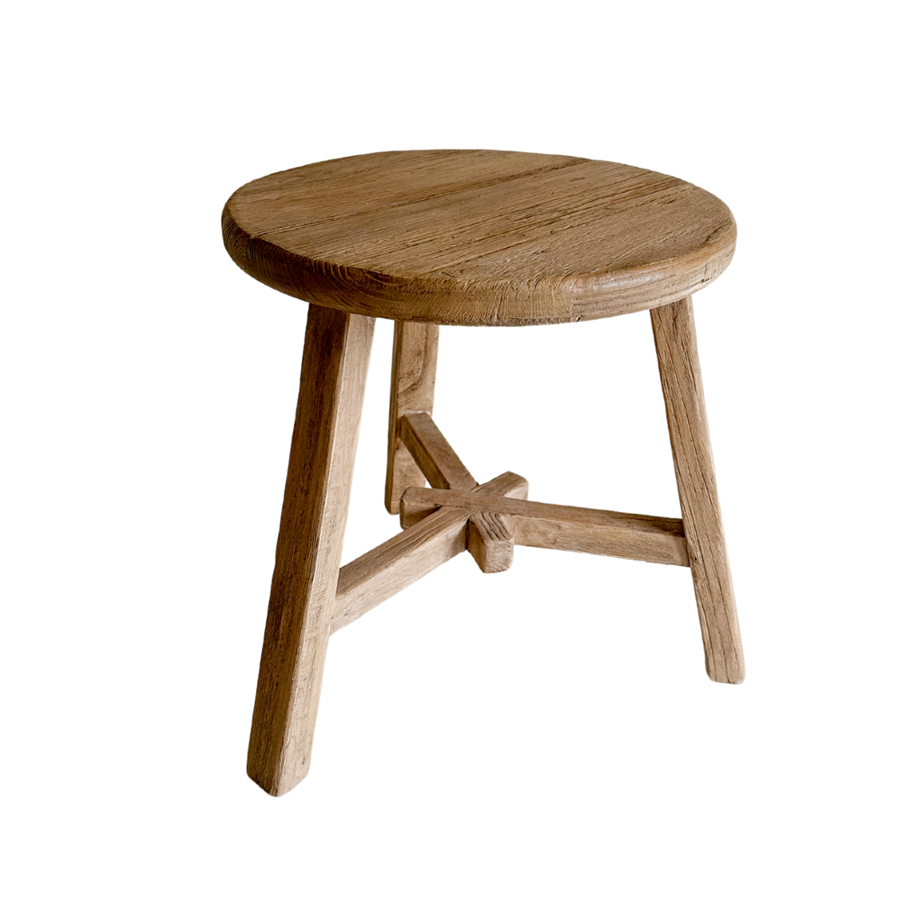 Elm Wood Side Table image 1