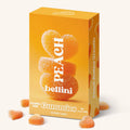 Peach Bellini Gummies, Chewy Candies, All natural