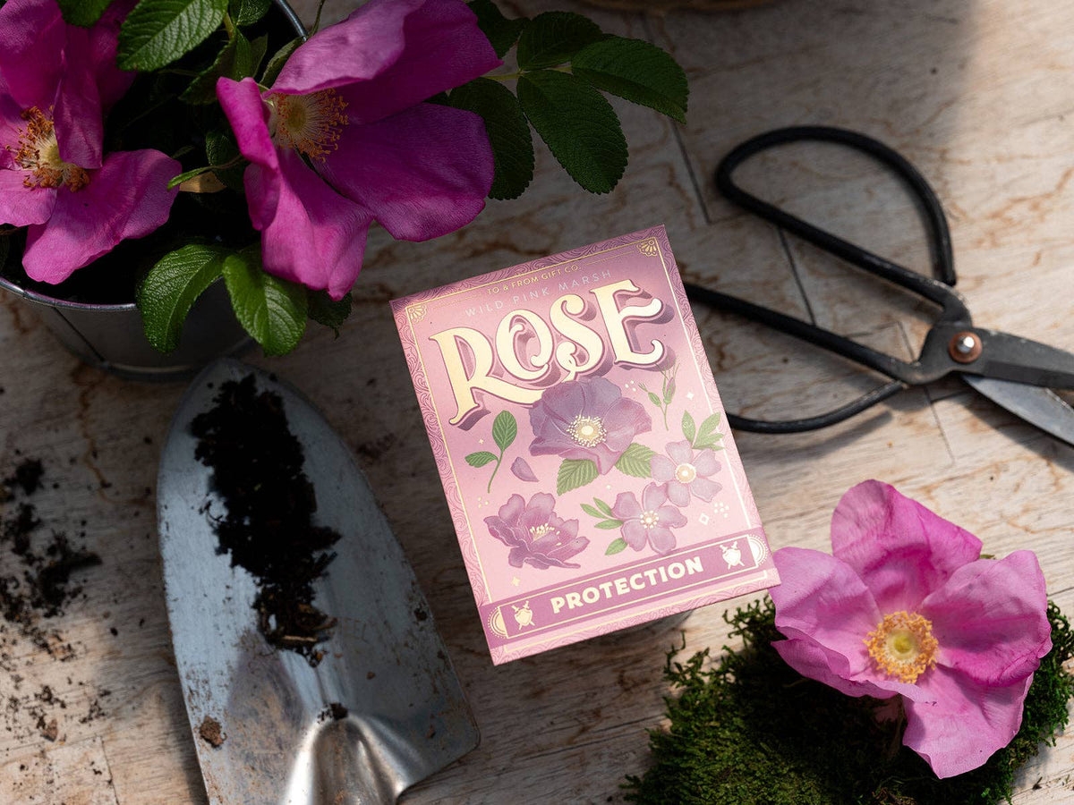 Seed Packet - Wild Rose (Protection) - Gold Foil