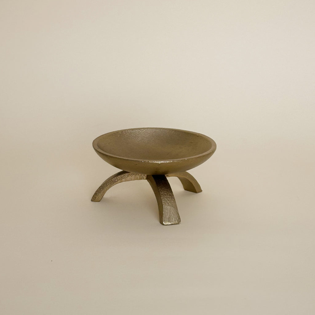 Brass Tapered Candle Holder image 0