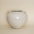 Cream Glazed Vintage Inspired Pot image 0