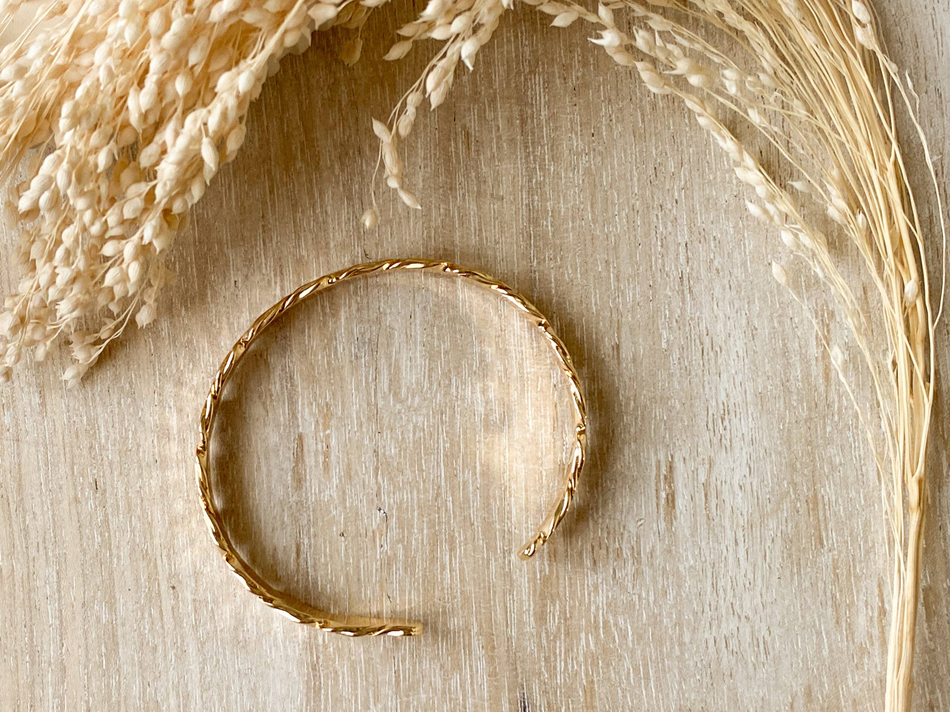 Hammered Bangle