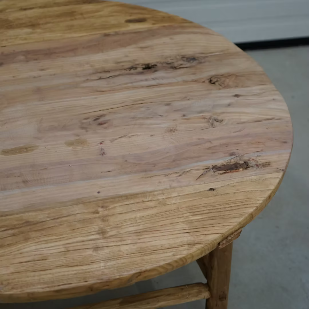 Harper Vintage Round Coffee Table image 2
