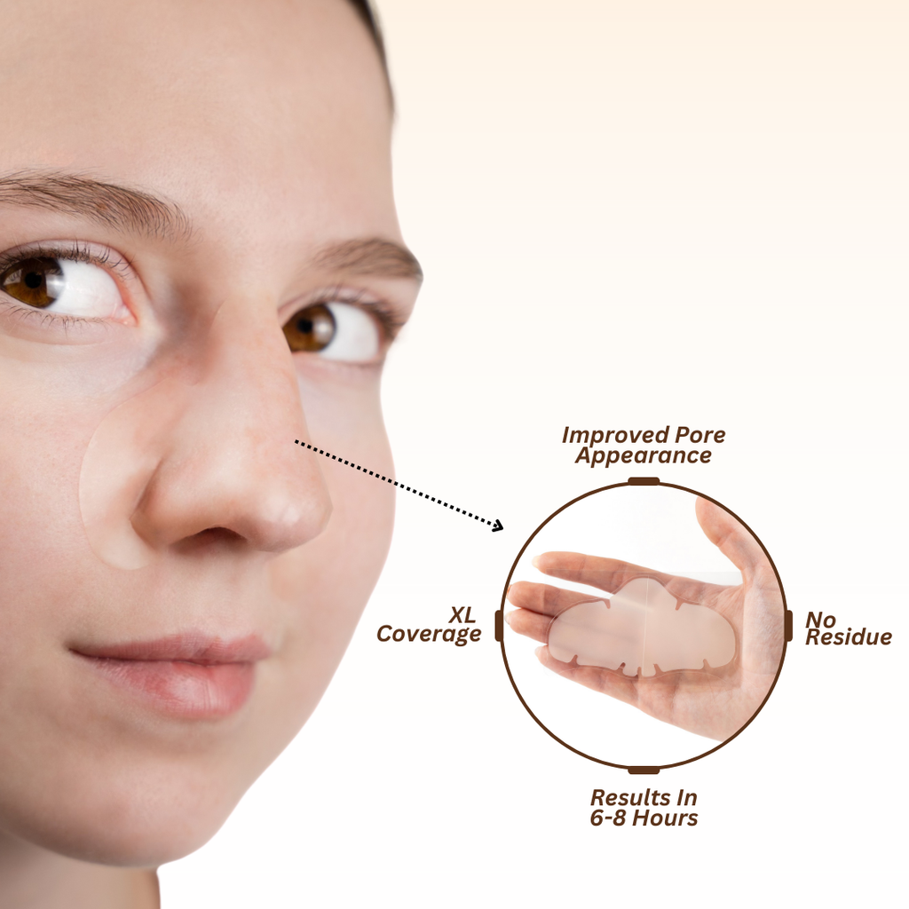 XL Hydrocolloid Nose Patch – Overnight Pore Care