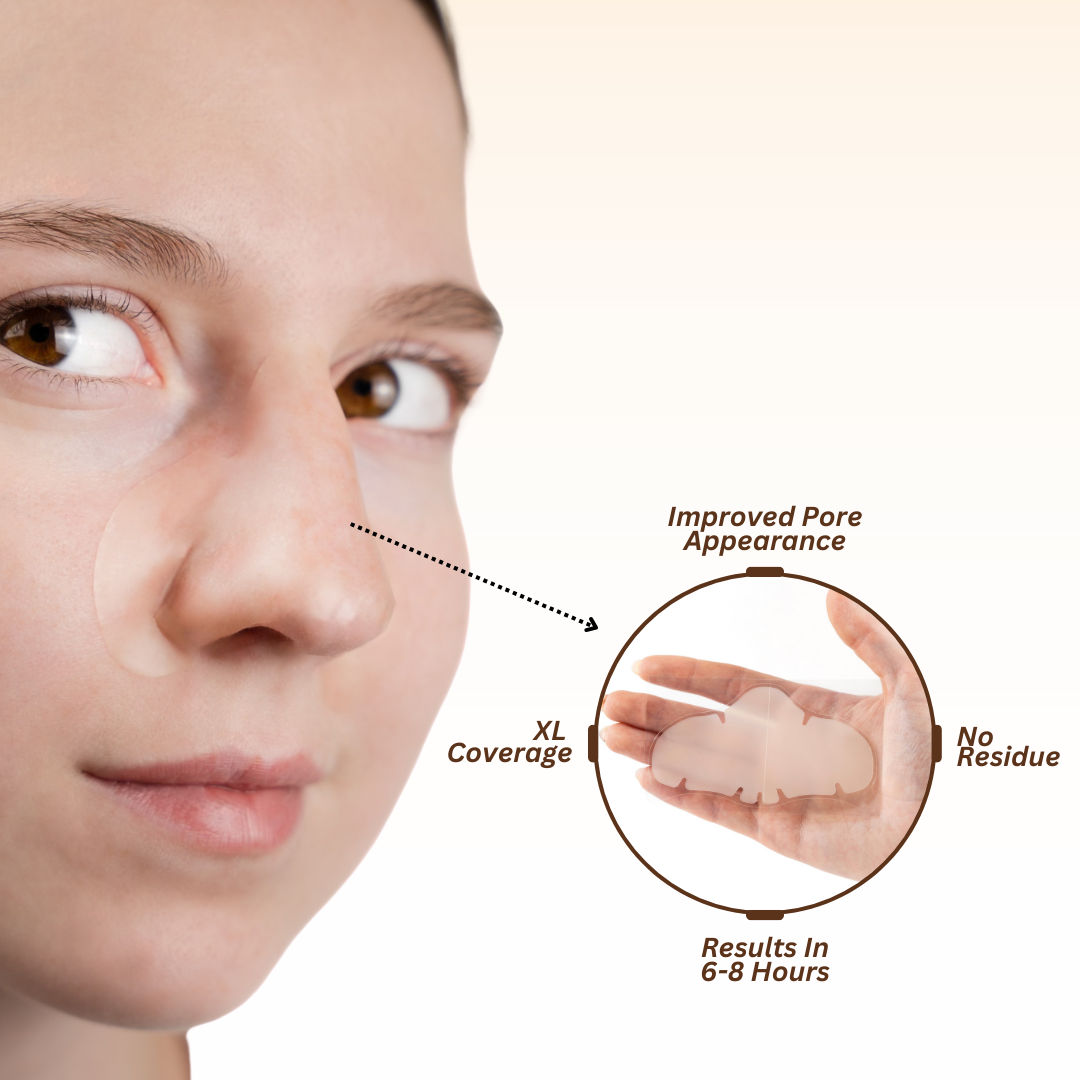 XL Hydrocolloid Nose Patch – Overnight Pore Care