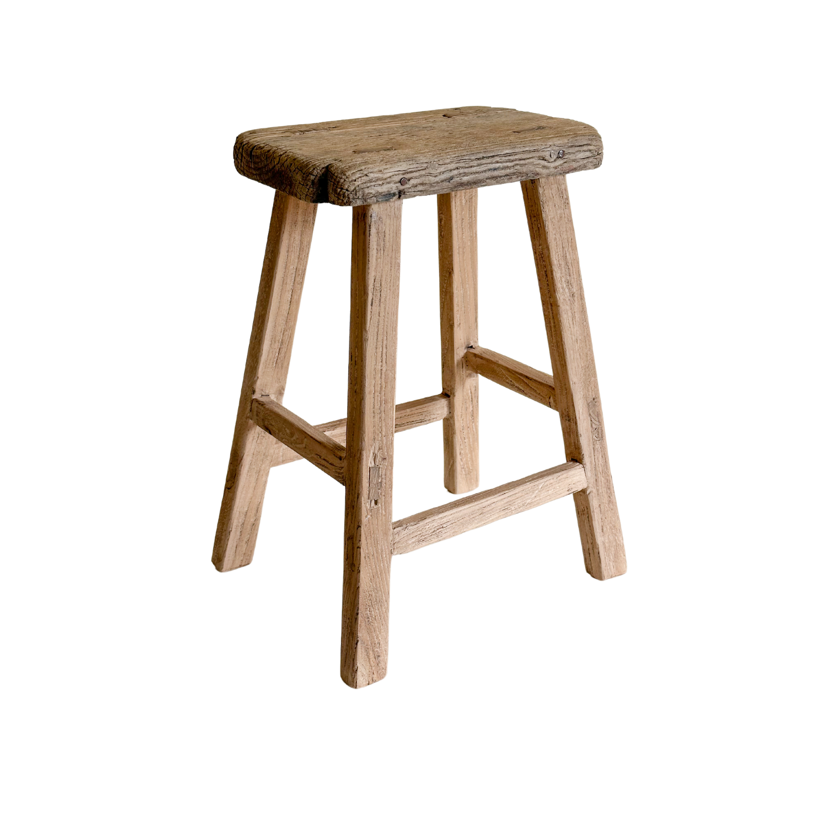 Elm Wood Stool image 0