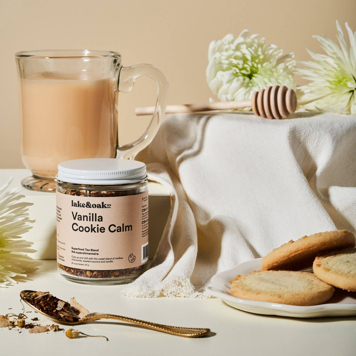 Vanilla Cookie Calm - Superfood Tea Blend