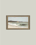 Beach Landscape Framed Antique Art