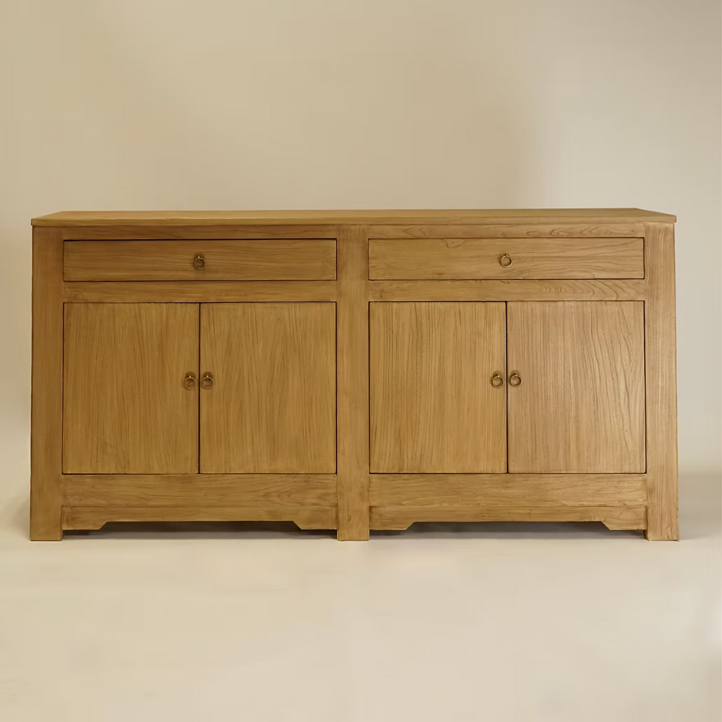 Juliette Elm Wood Console image 0