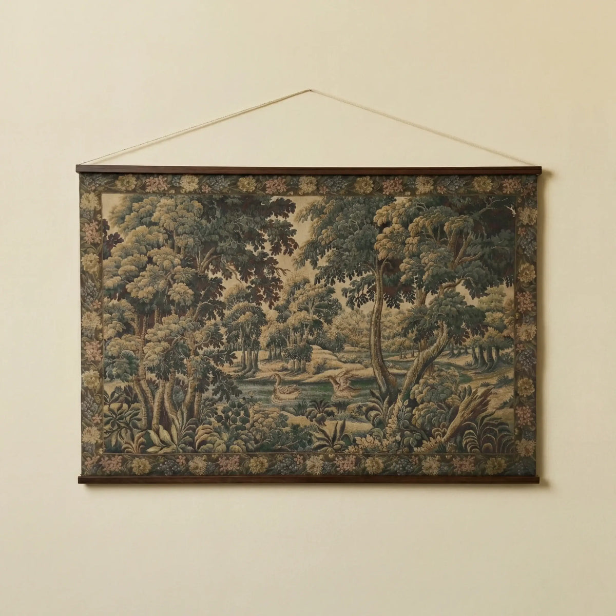 Verdure by Point de L’Halluin (tapestry print on linen)