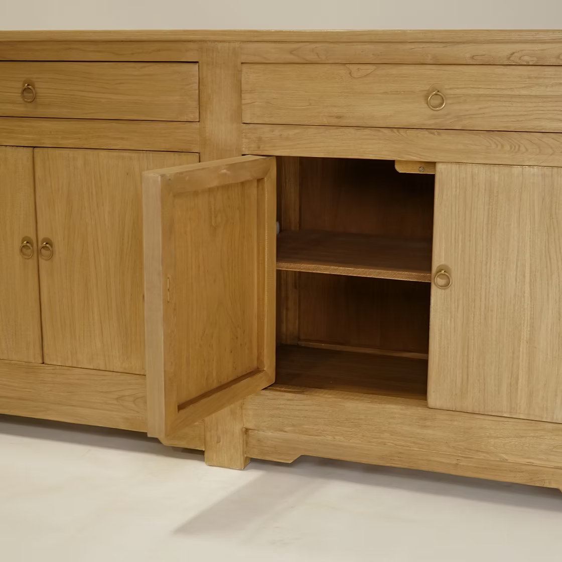 Juliette Elm Wood Console image 2