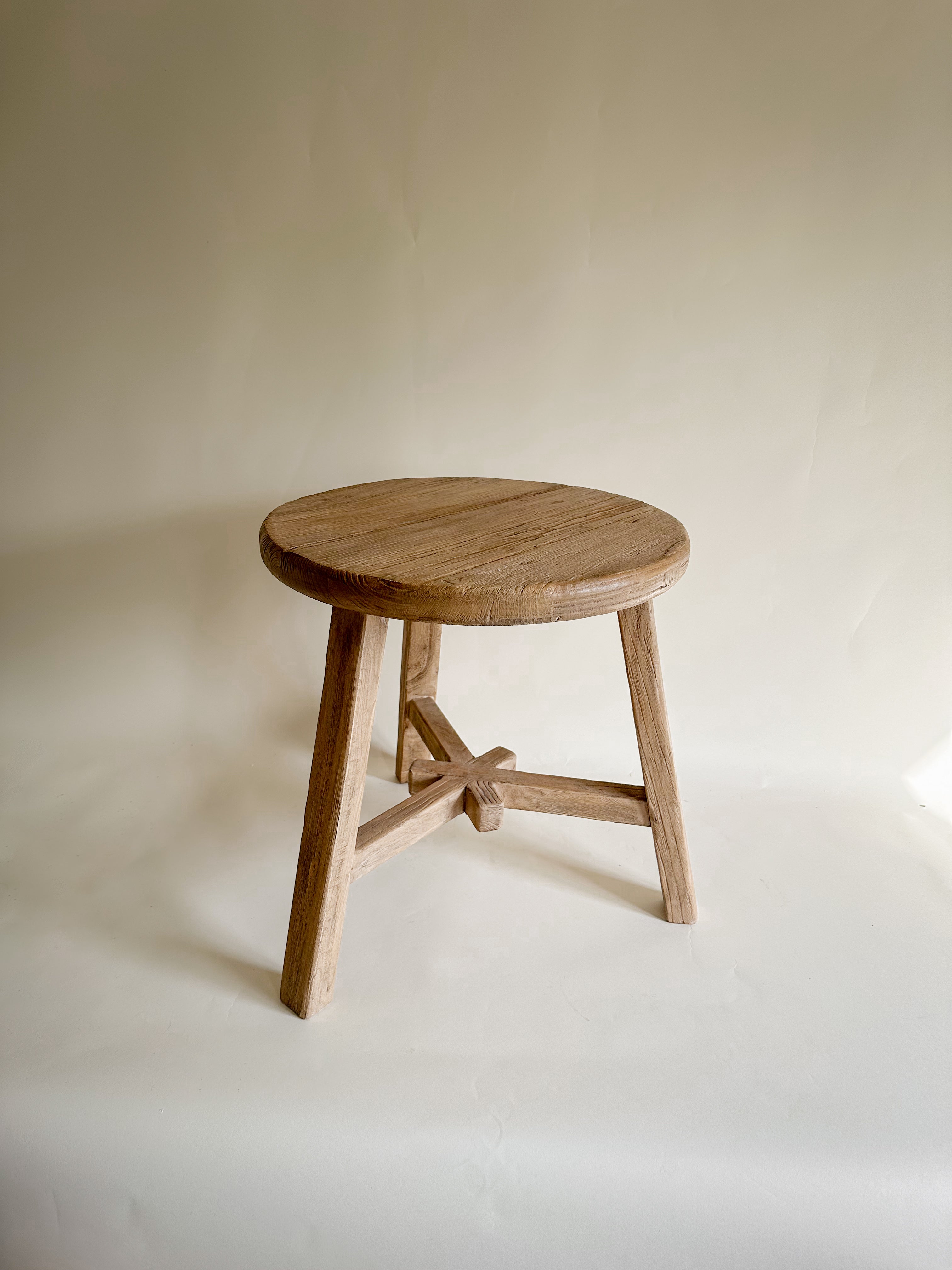 Elm Wood Side Table image 3