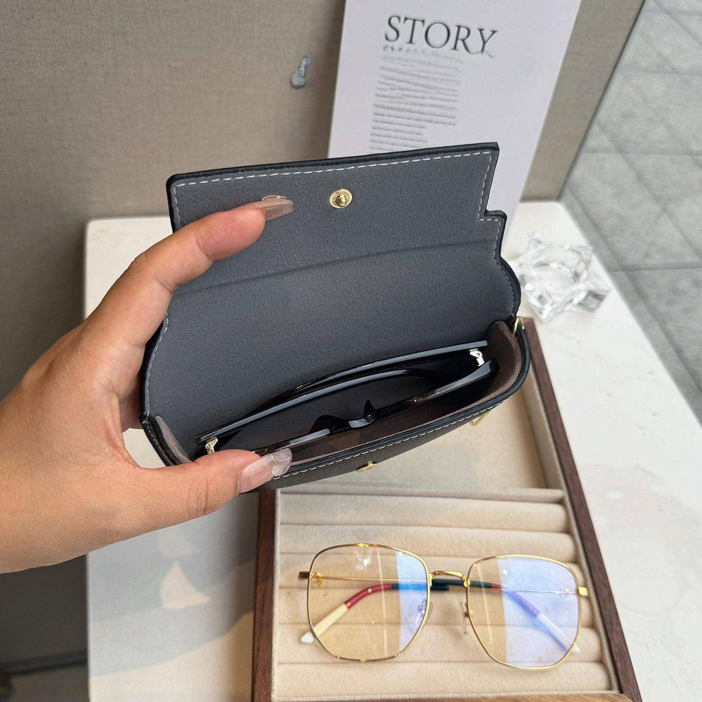 Structured Sunglasses Case Premium Travel Pouch