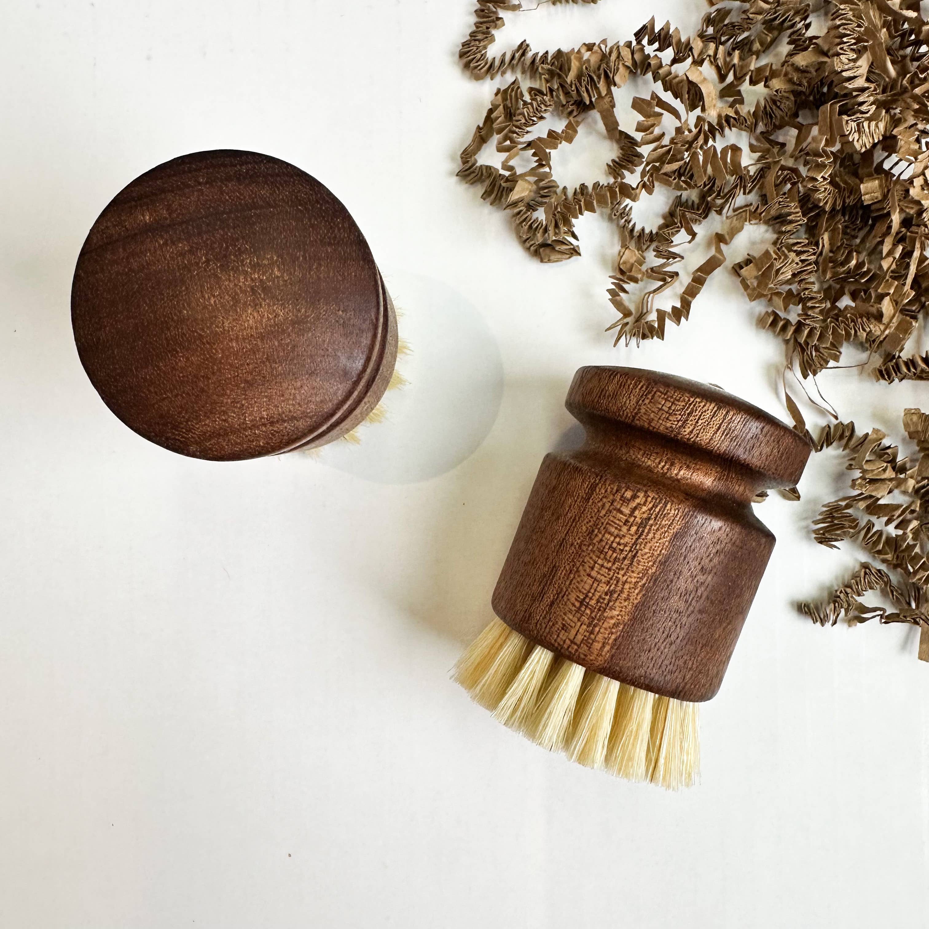 Plastic Free Kitchen Brush with Natural Bristles