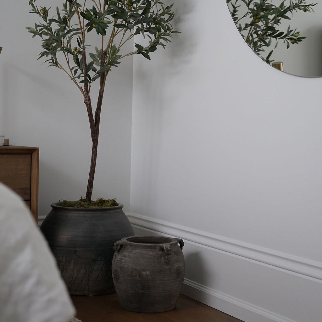 Large Vintage Planter Pot image 1