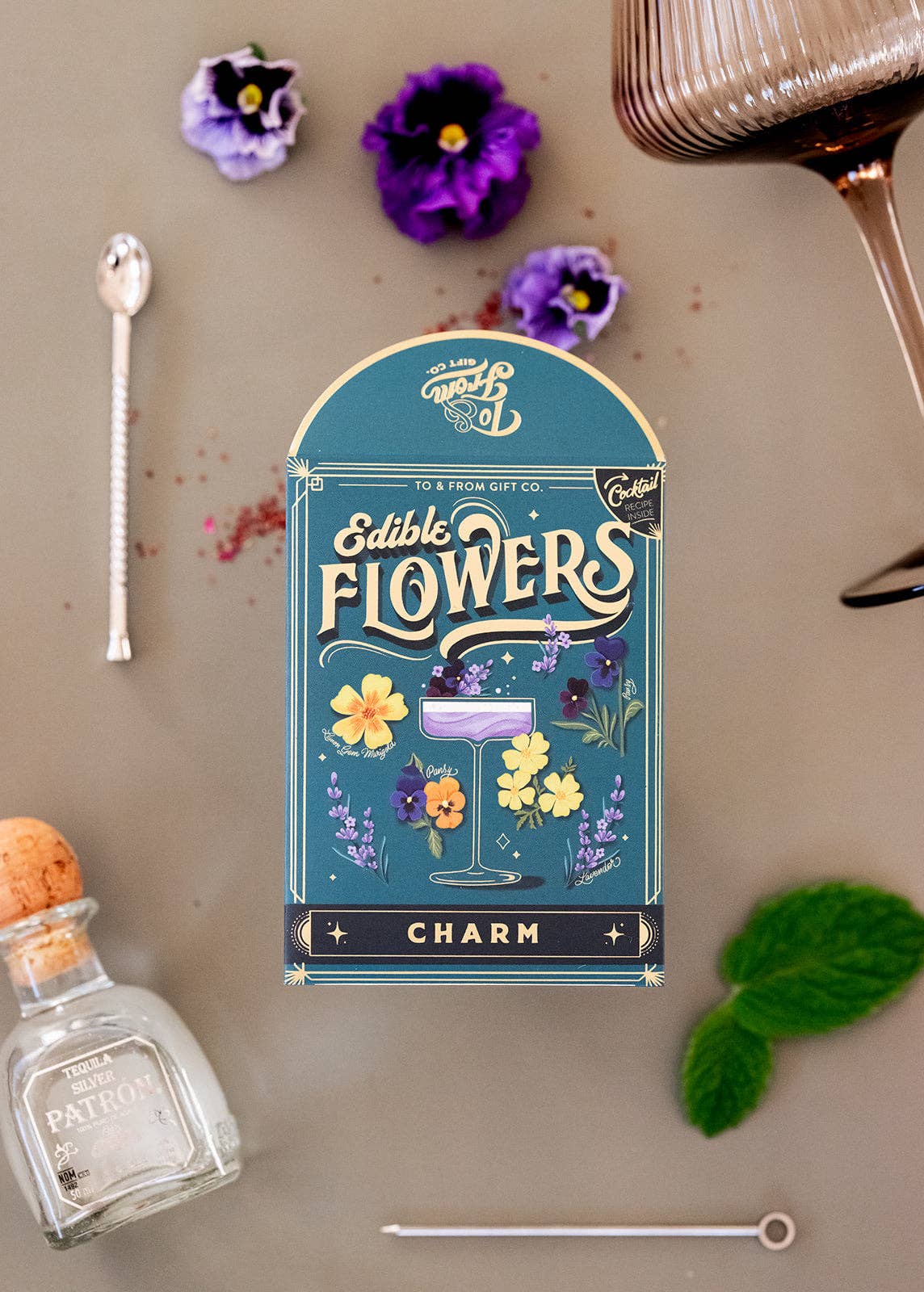 Edible Flowers - Seed Packet & Cocktail Recipe (Charm) – NORTH + ROSE