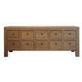 Ashford 10 Drawer Elm Wood Sideboard image 0
