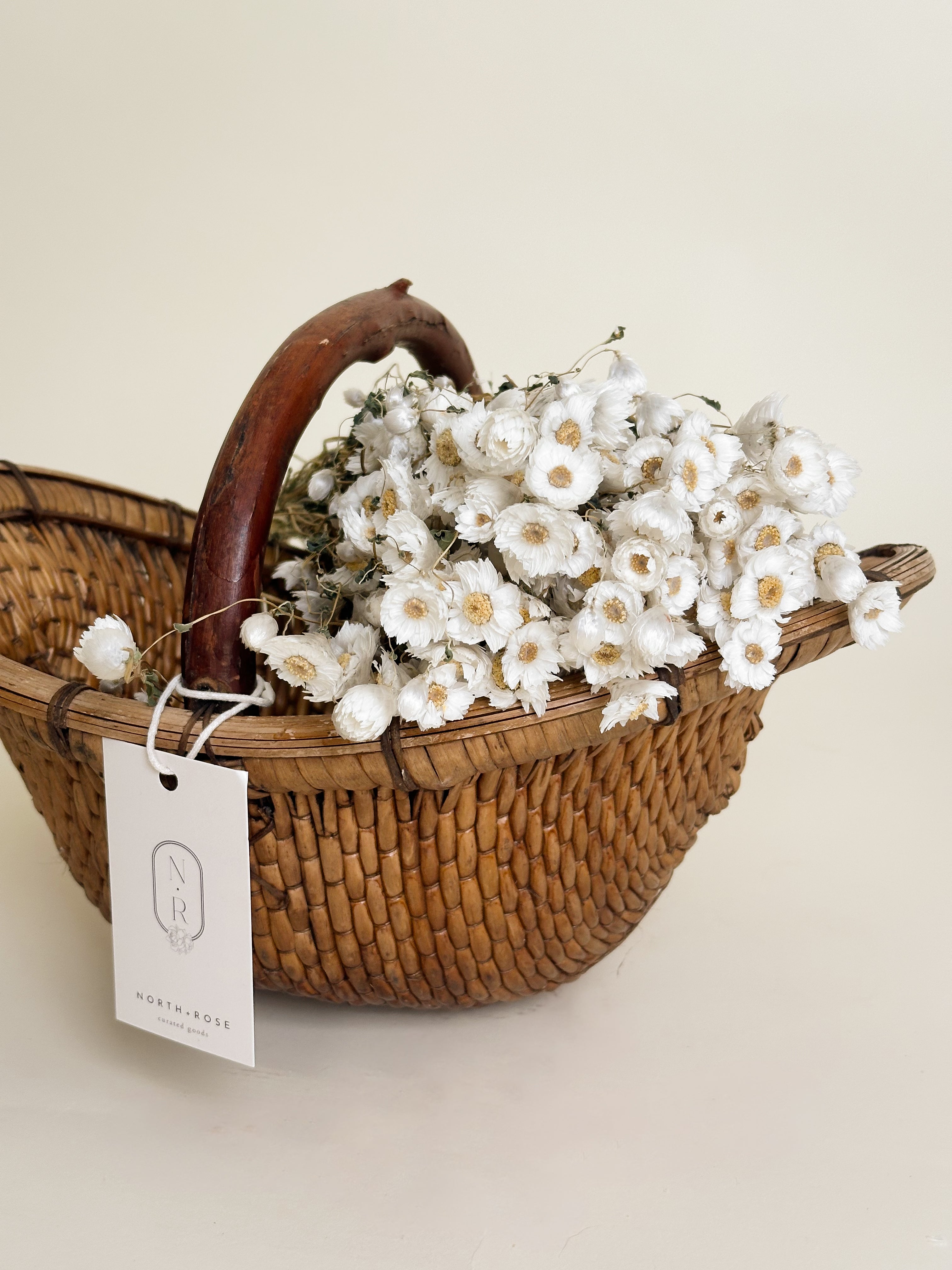Antique Woven Basket image 0