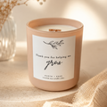 Helping Me Grow Teacher Gift Candle