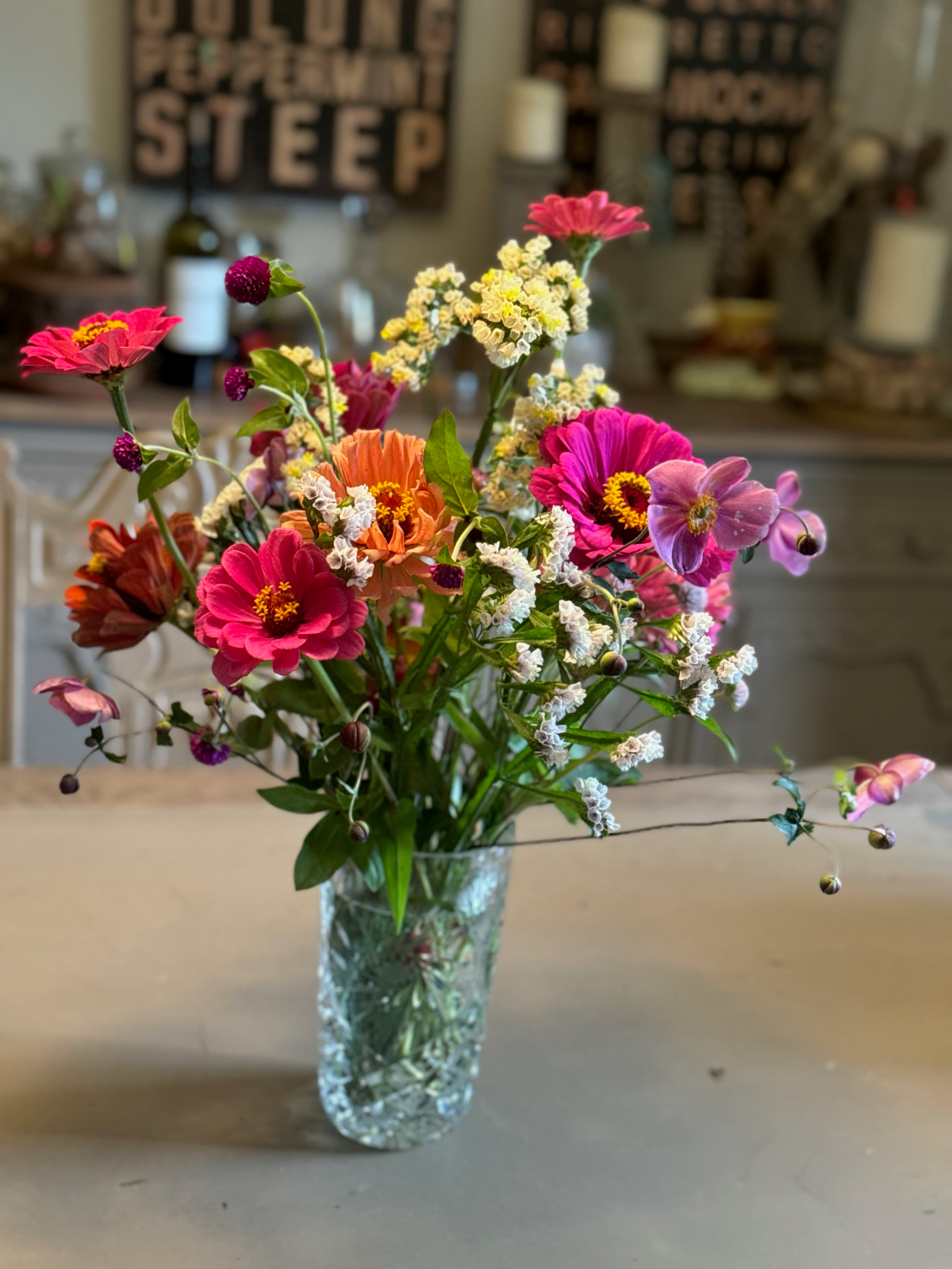 Flower Bar Bouqet Workshop - August 20