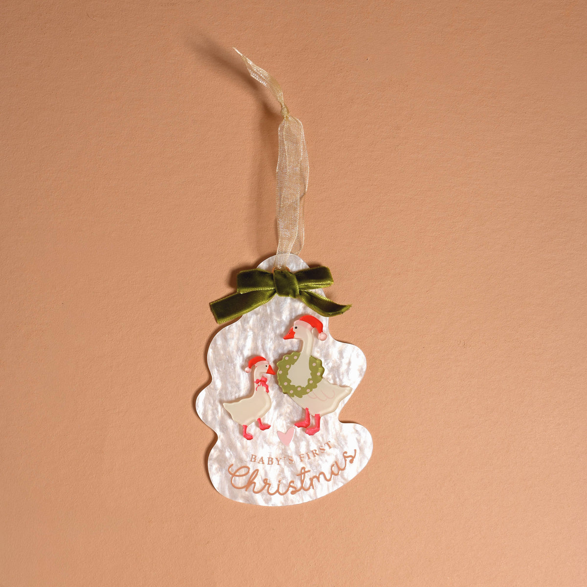 Acrylic Ornament-Baby's First Christmas 2026