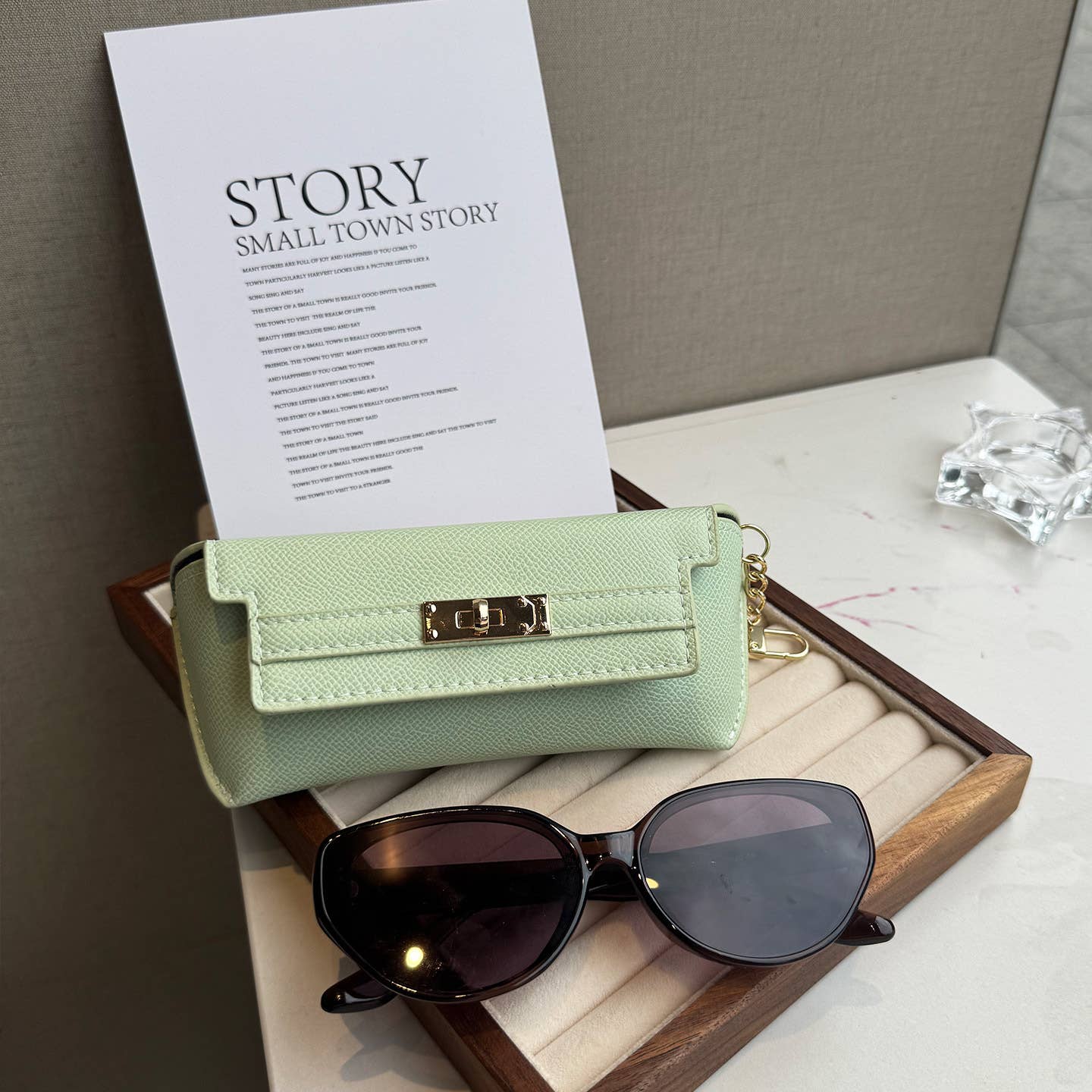 Structured Sunglasses Case Premium Travel Pouch