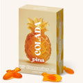 Pina Colada Gummies, Chewy Candies, All natural