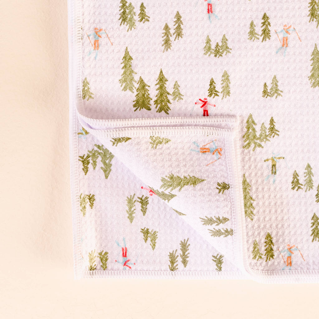 Waffle Tea Towel-Aprés Ski