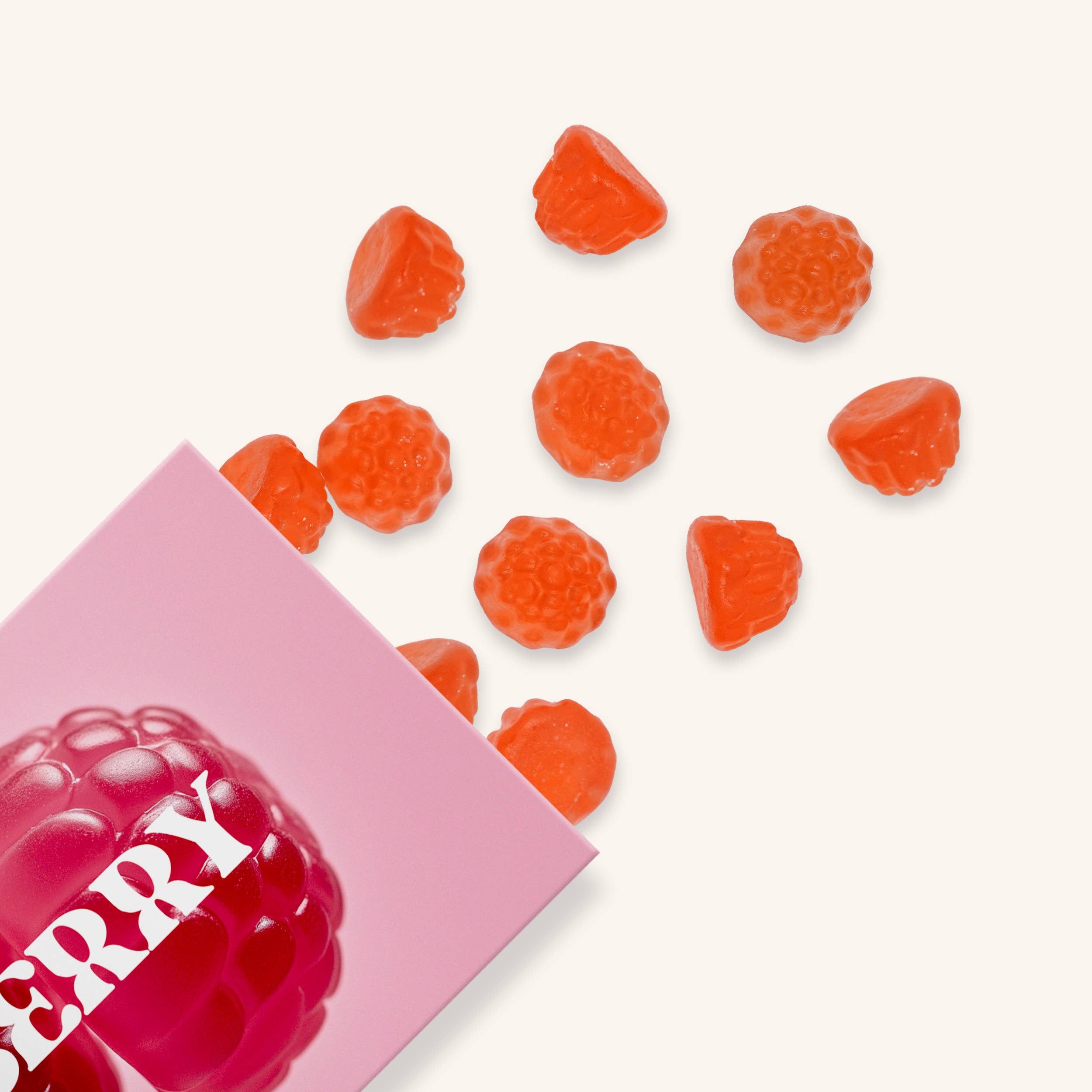 Berry Daiquiri Gummies, Chewy Candies, All natural