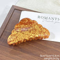 Croissant Pretzel Hair Claw Clip | Picnic Bakery Style